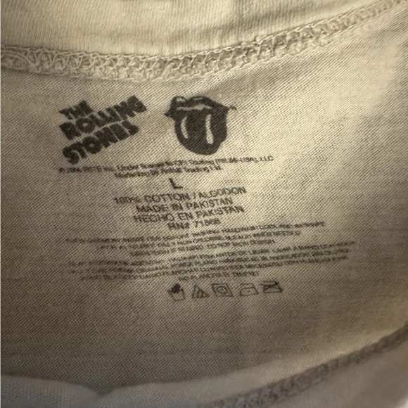 The Rolling Stones Rock Band T Shirt Womens Size Large 2006 - Picture 3 of 4